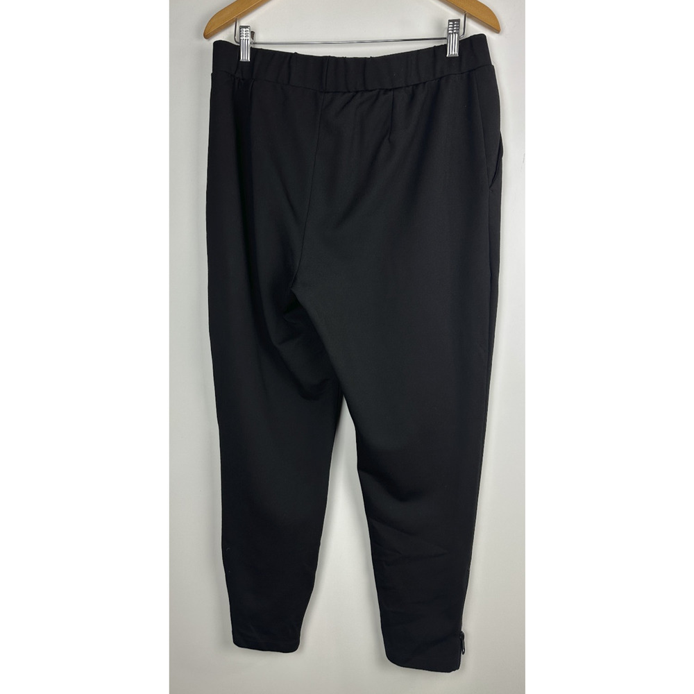 Universal Standard Moro Pocket Signature Ponte Pants Blk Ankle Zip Size S 14 16 - Picture 9 of 13